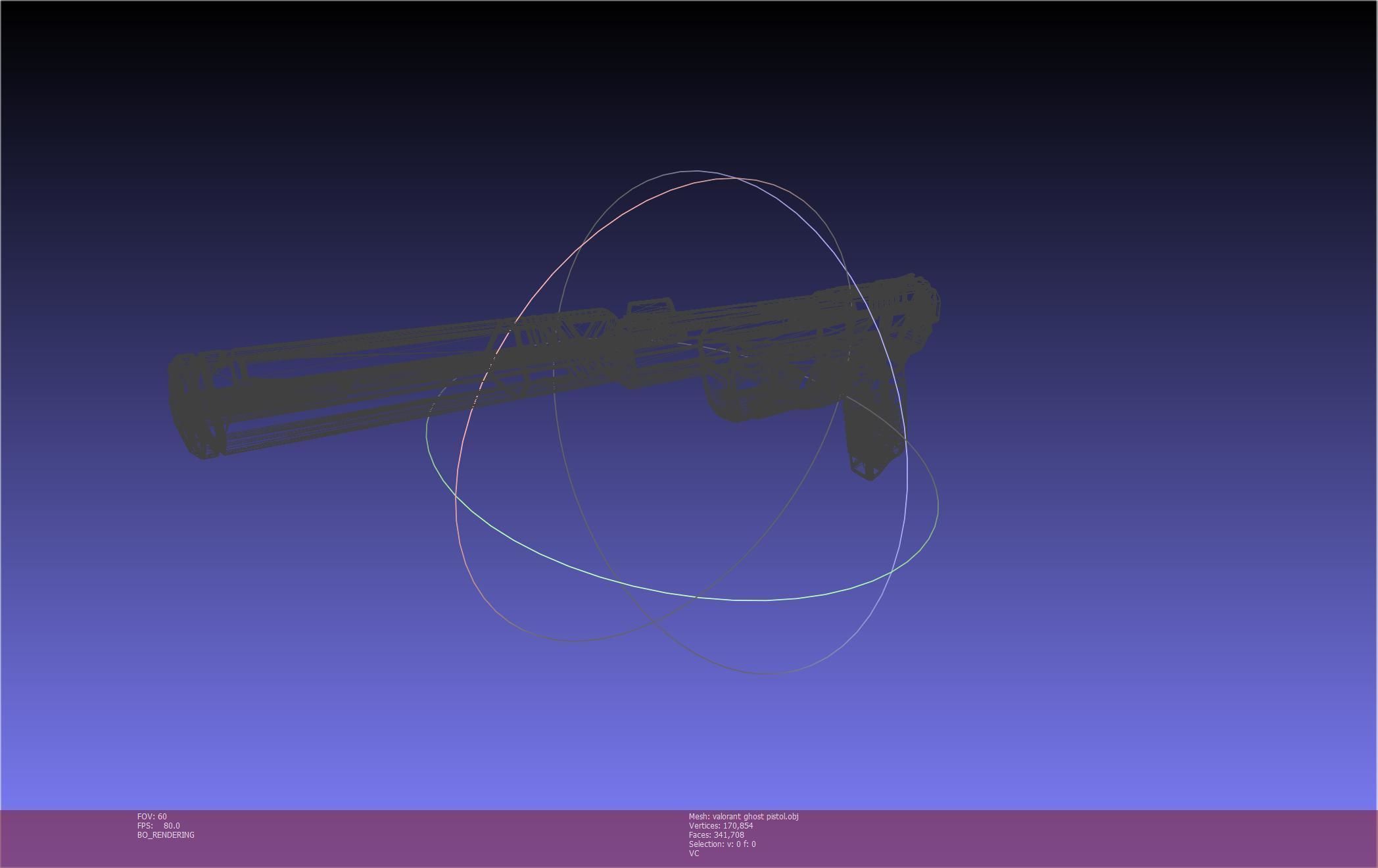 Valorant Ghost Pistol Basic Model 3D model_86