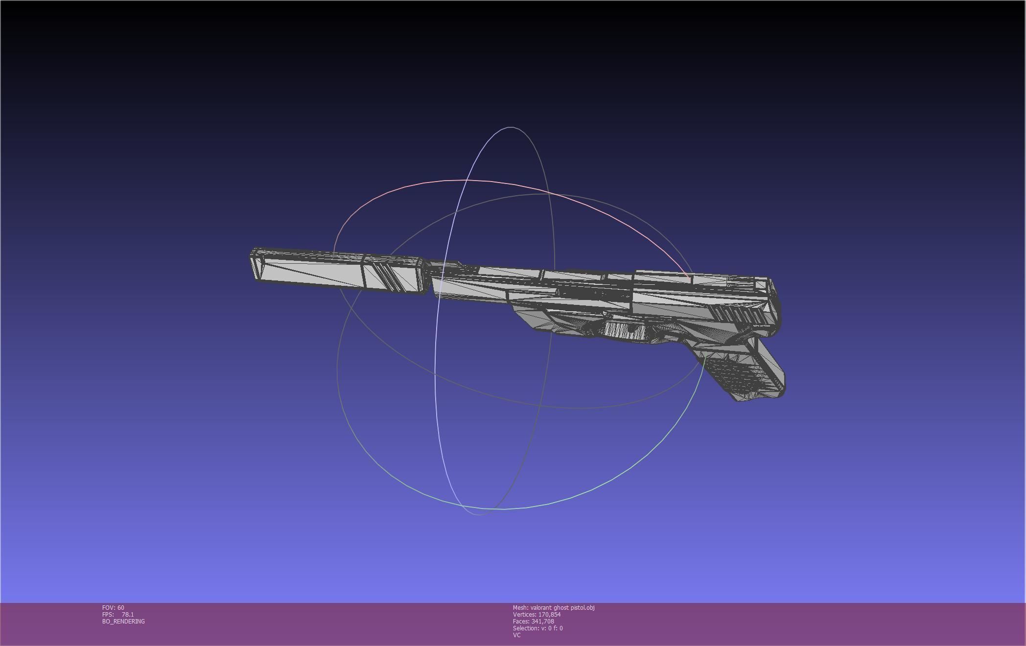 Valorant Ghost Pistol Basic Model 3D model_71