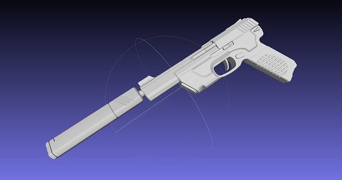 Valorant Ghost Pistol Basic Model 3D model