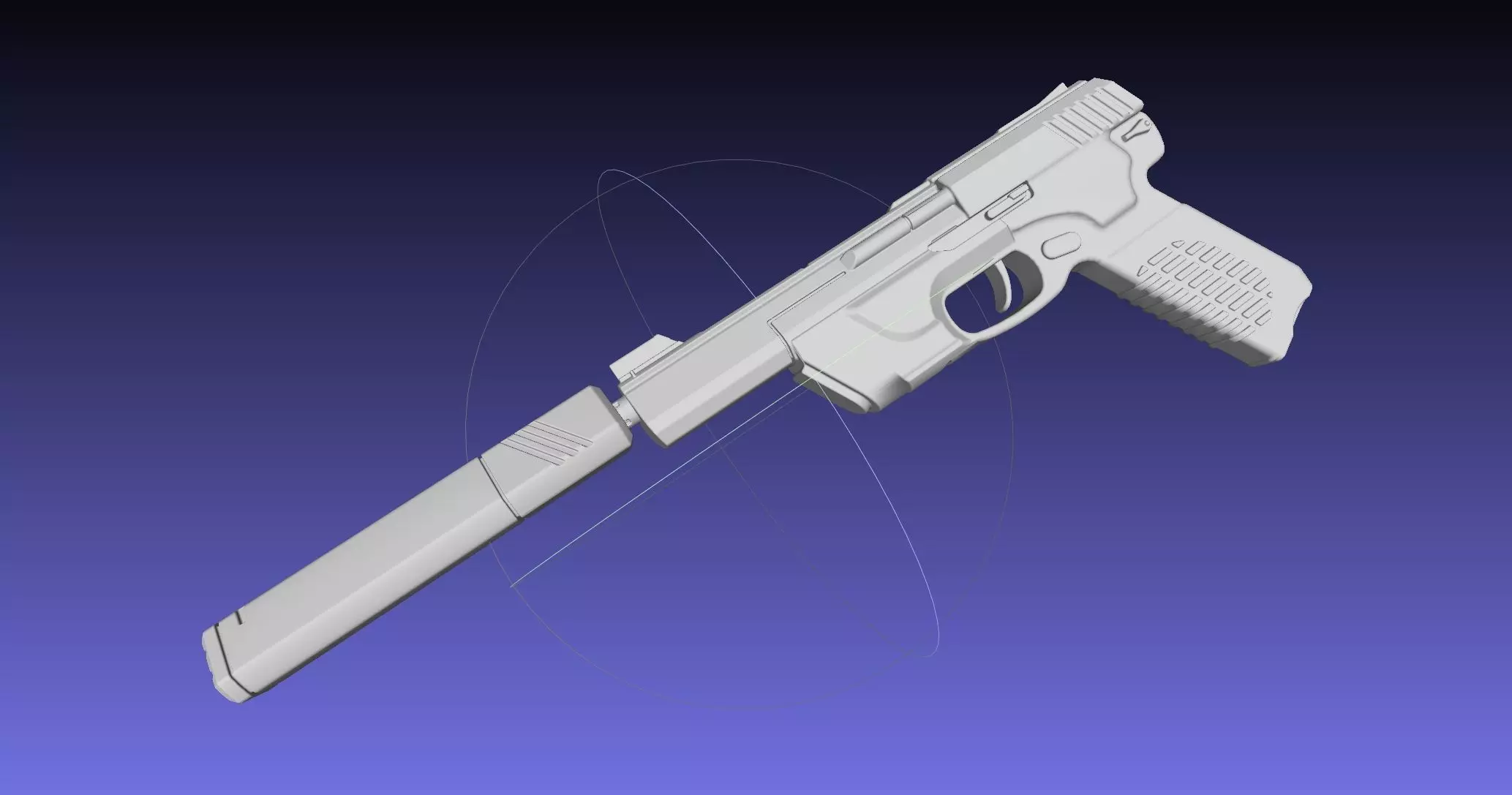 Valorant Ghost Pistol Basic Model 3D model_0