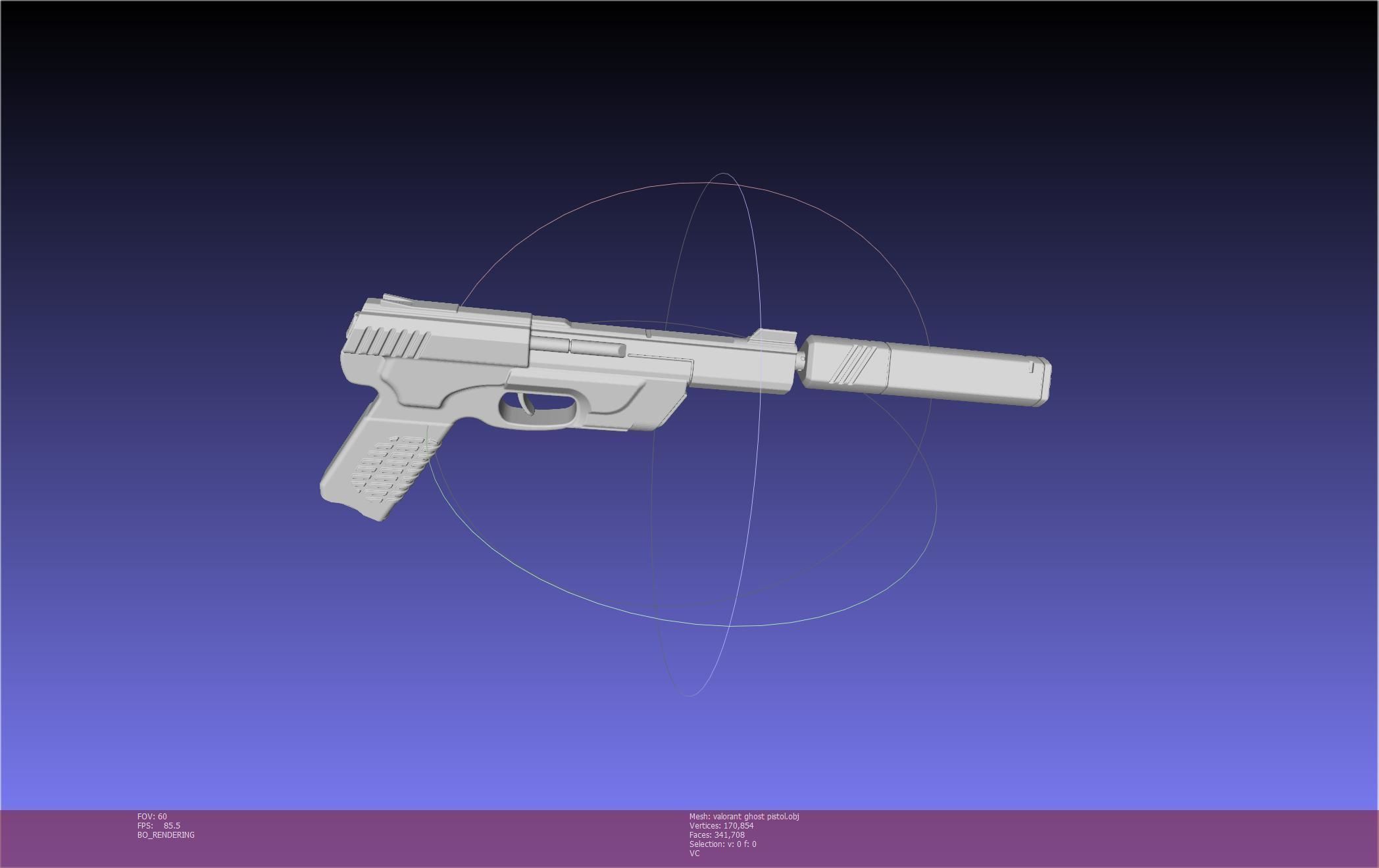Valorant Ghost Pistol Basic Model 3D model_51