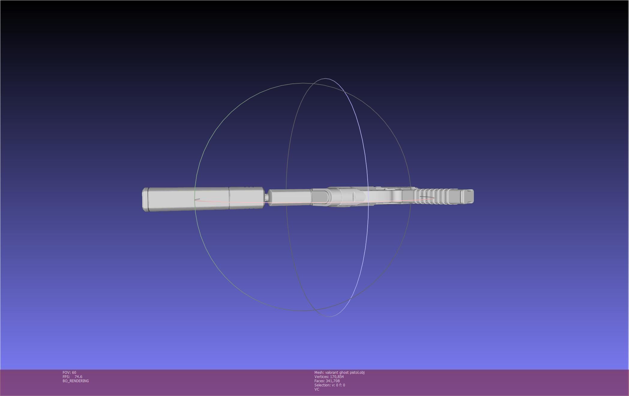 Valorant Ghost Pistol Basic Model 3D model_31
