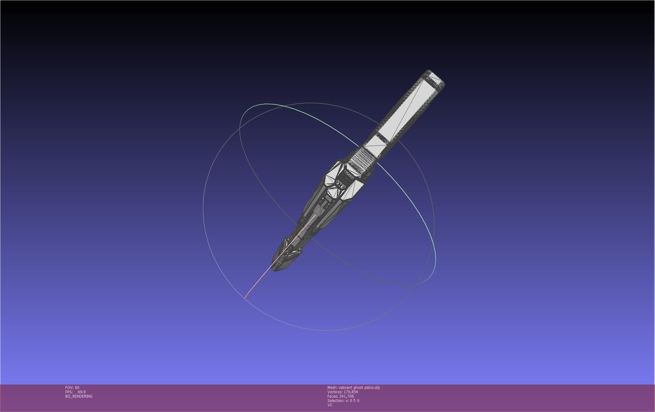 Valorant Ghost Pistol Basic Model 3D model_82