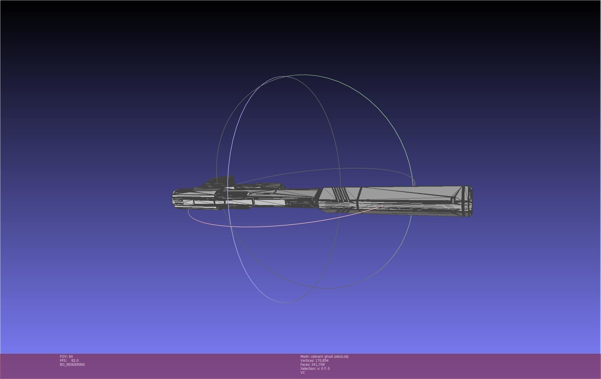 Valorant Ghost Pistol Basic Model 3D model_78