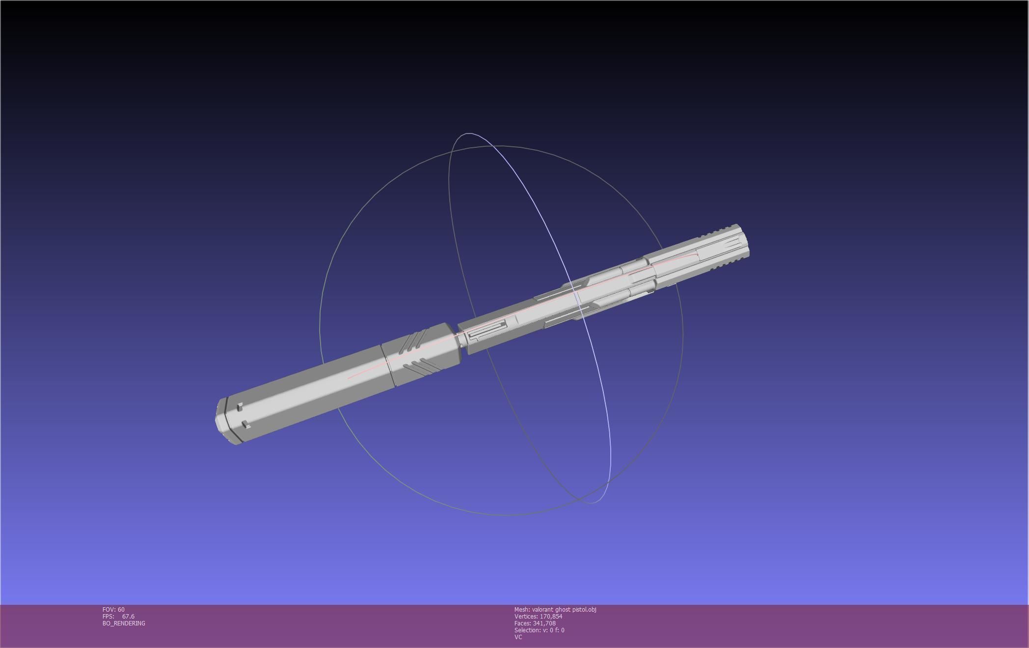 Valorant Ghost Pistol Basic Model 3D model_41