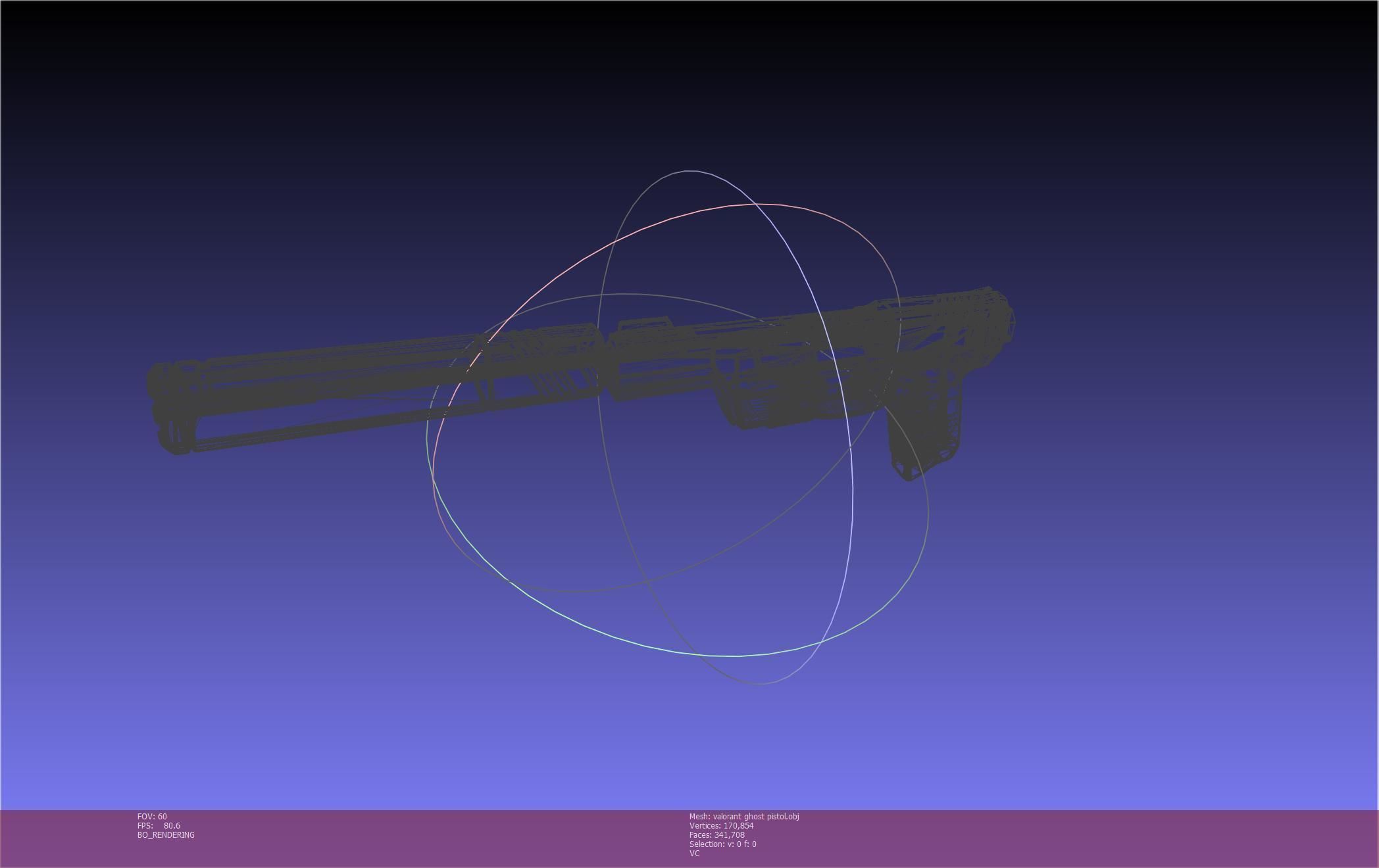 Valorant Ghost Pistol Basic Model 3D model_87