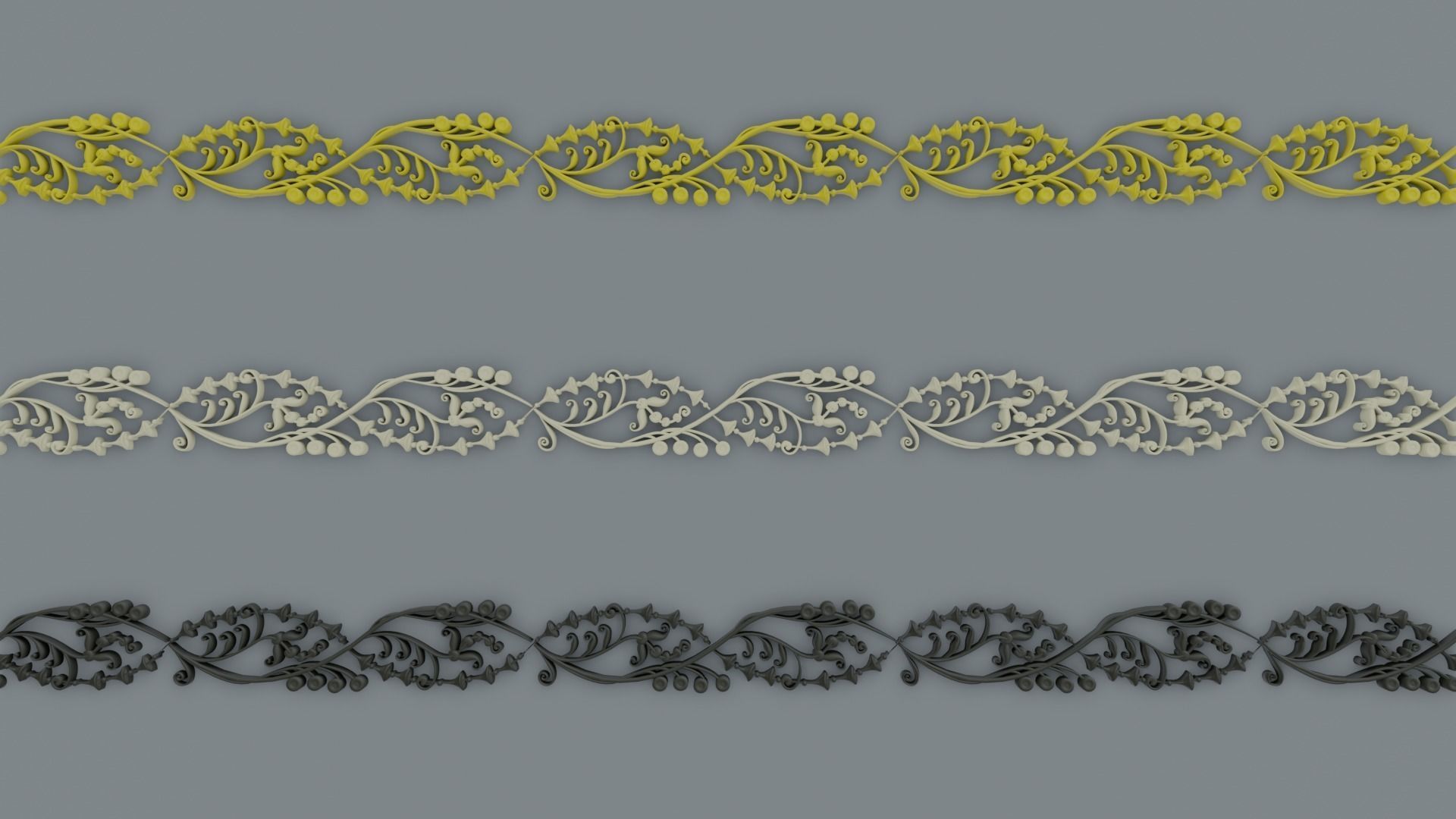 ornament baroque V7 3D model_5