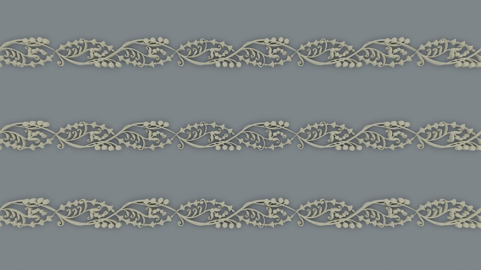 ornament baroque V7 3D model_2