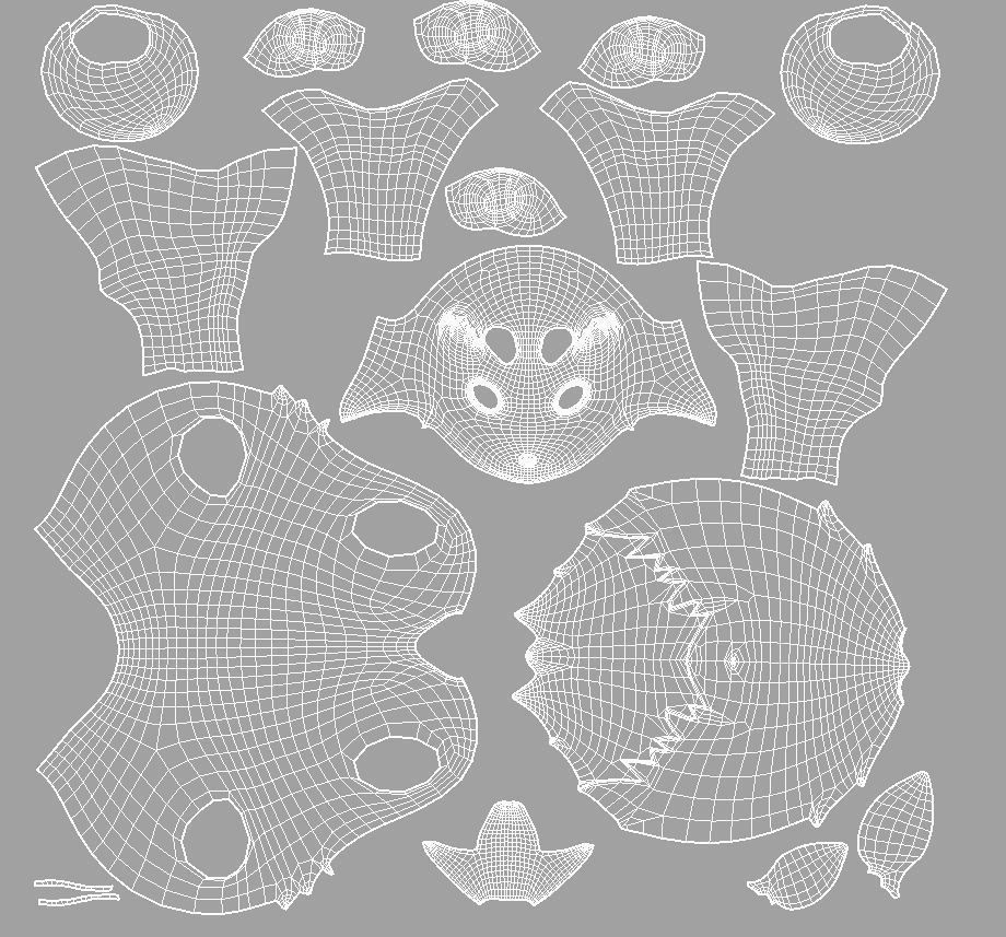 Cartoon Fox Low-poly 3D model_13