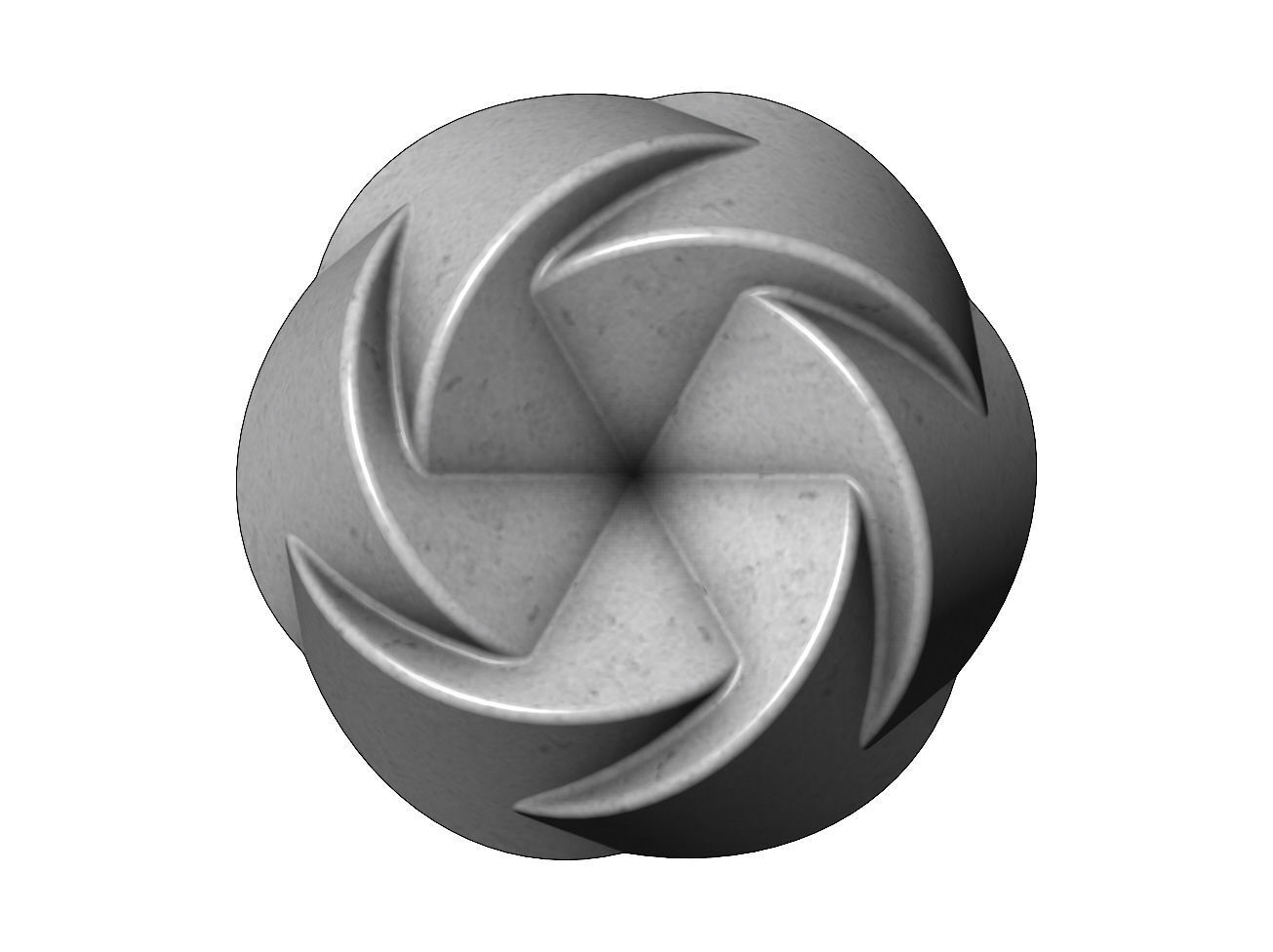 3d Geometrical pattern rosettes N02 3D print model_10