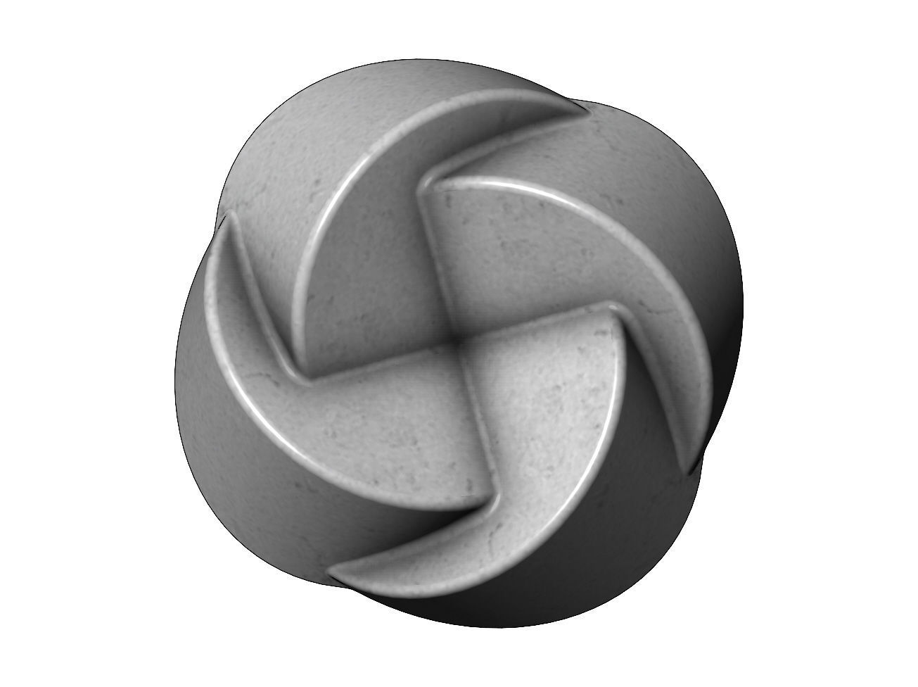 3d Geometrical pattern rosettes N02 3D print model_12