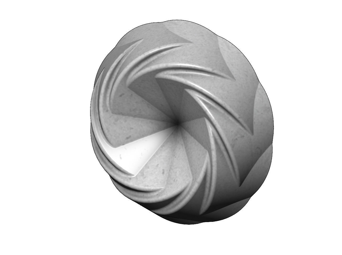 3d Geometrical pattern rosettes N02 3D print model_9
