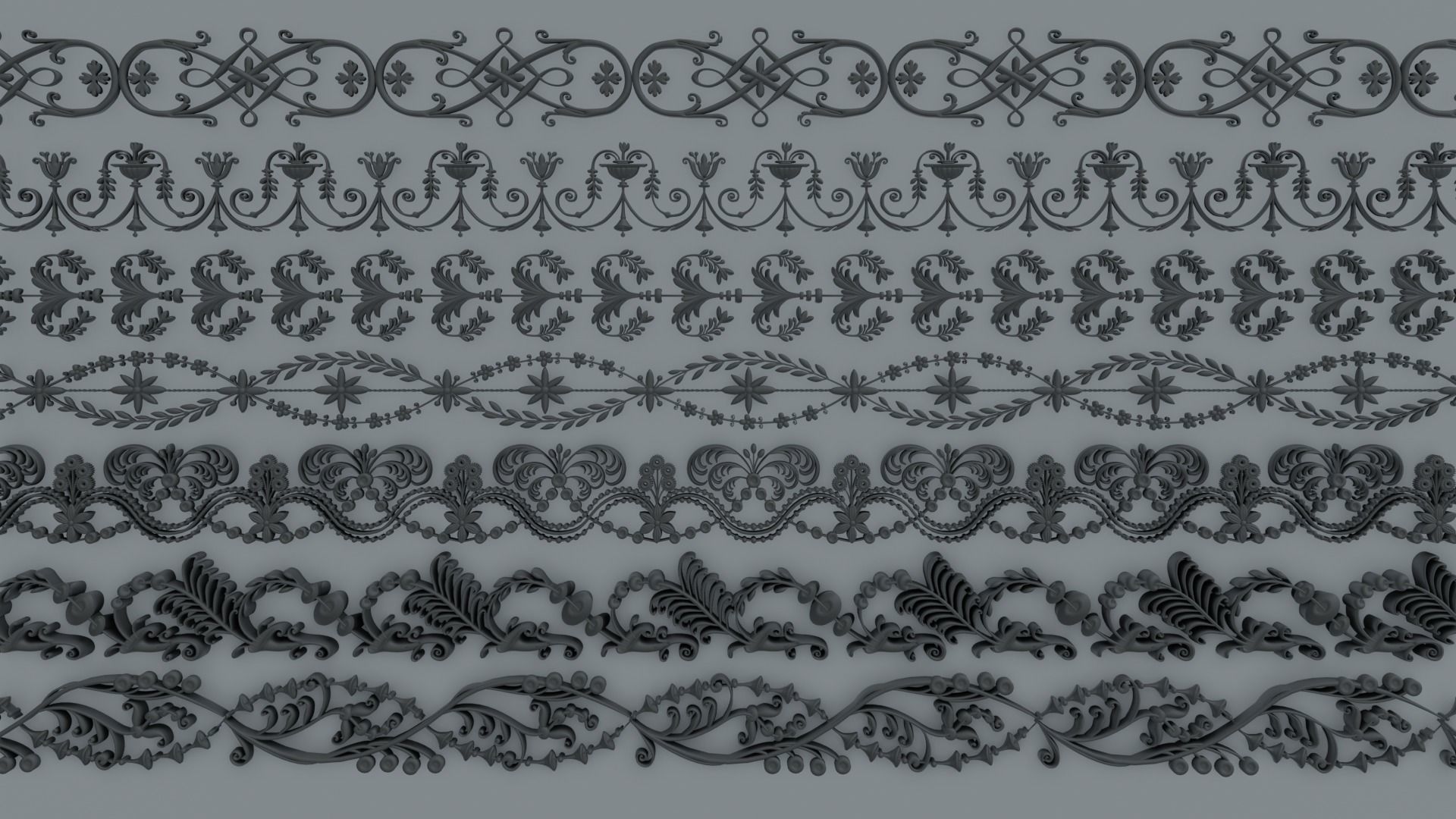 Ornamen baroque collection 7 style _4