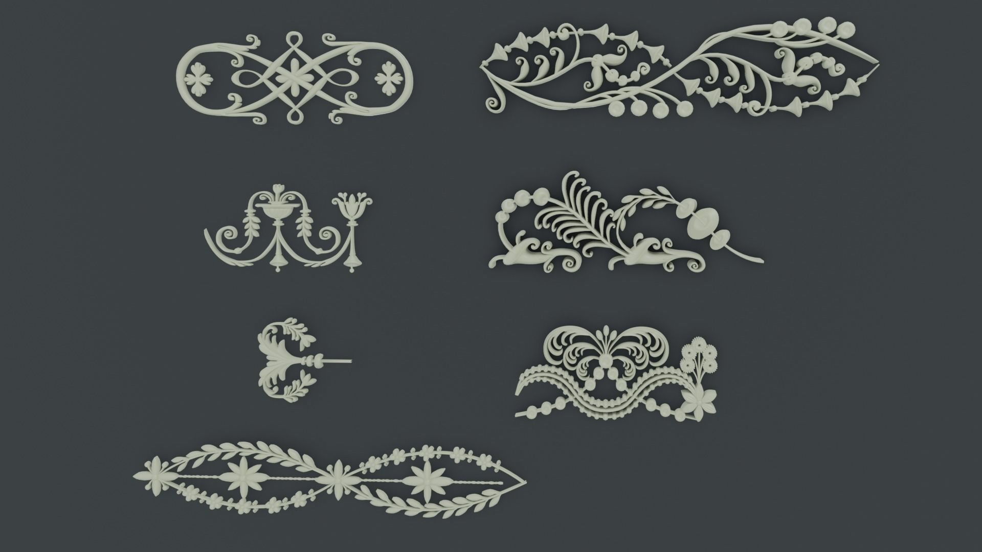 Ornamen baroque collection 7 style _3