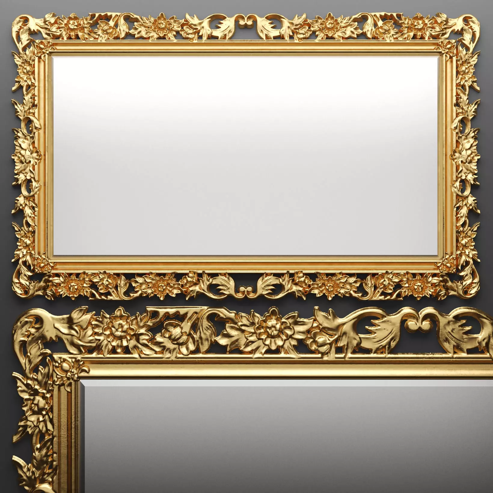 Classic mirror 2 3D model