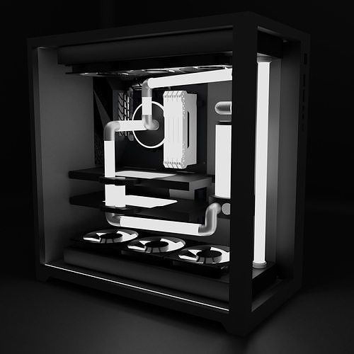 Lian Li PC Free 3D model
