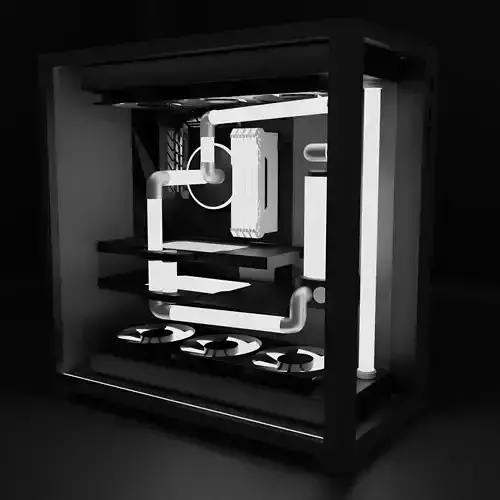 Lian Li PC Free 3D model