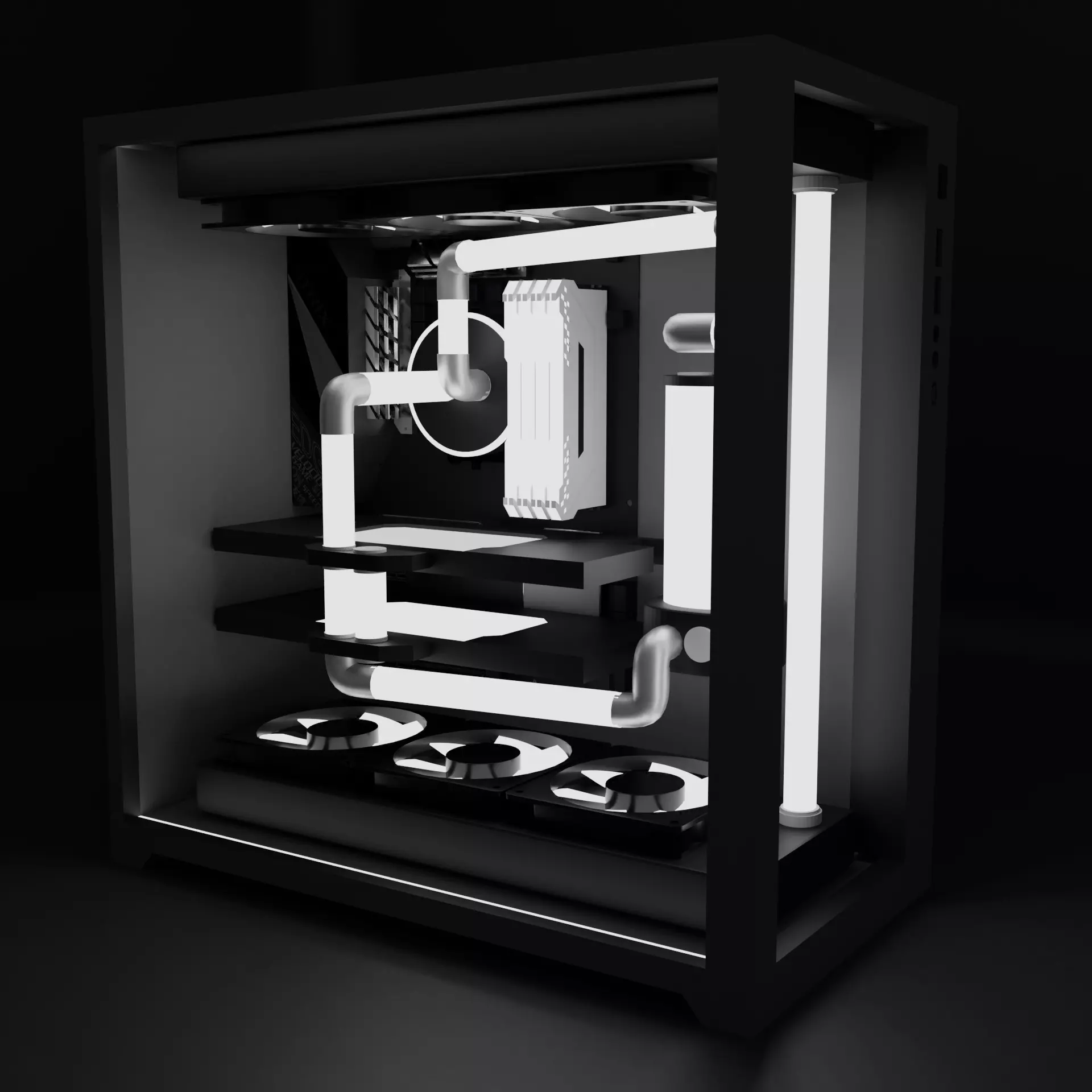 Lian Li PC Free 3D model_0