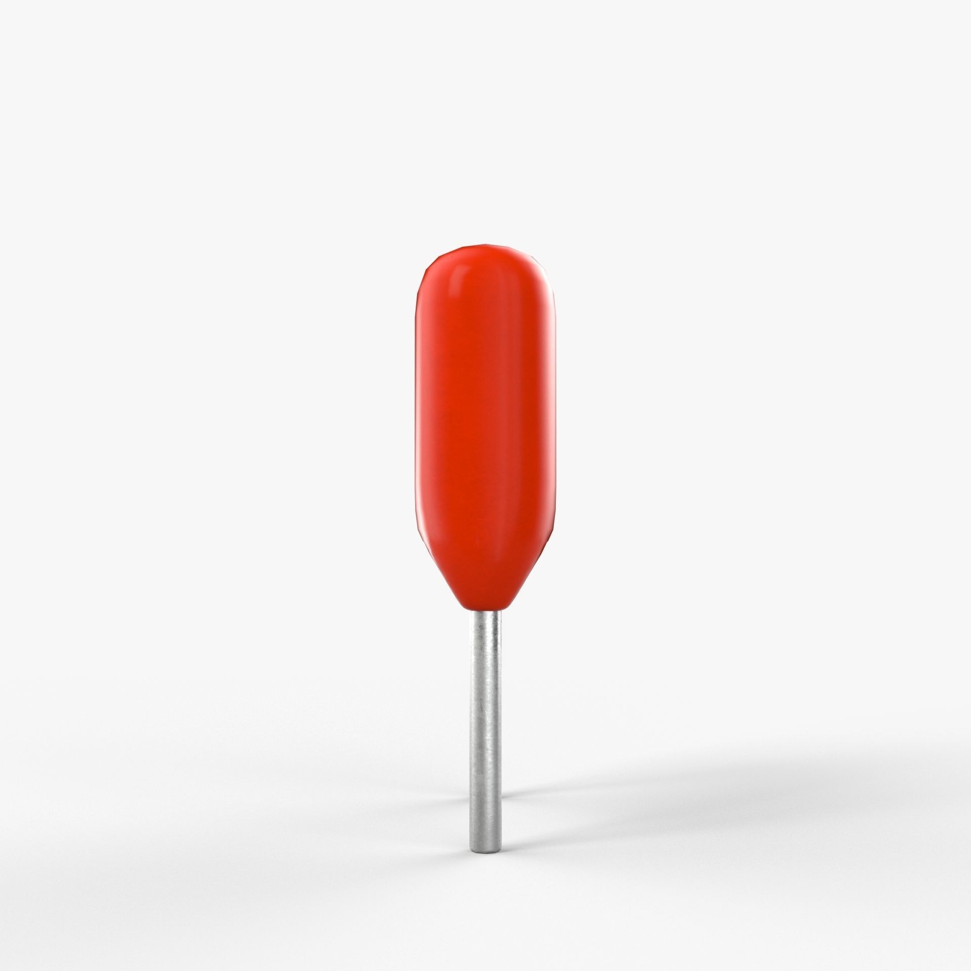Polyester Film Capacitor with 2K PBR textures Low-poly 3D model_4