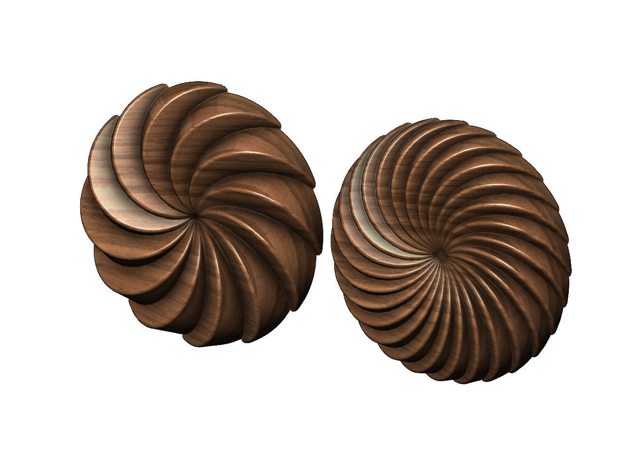 3d Geometrical pattern rosettes N00 3D print model_2