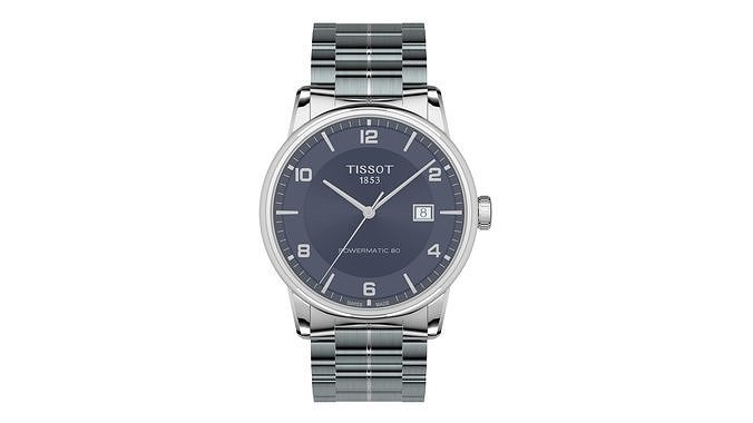 Tissot Luxury Powermatic 80 3D model