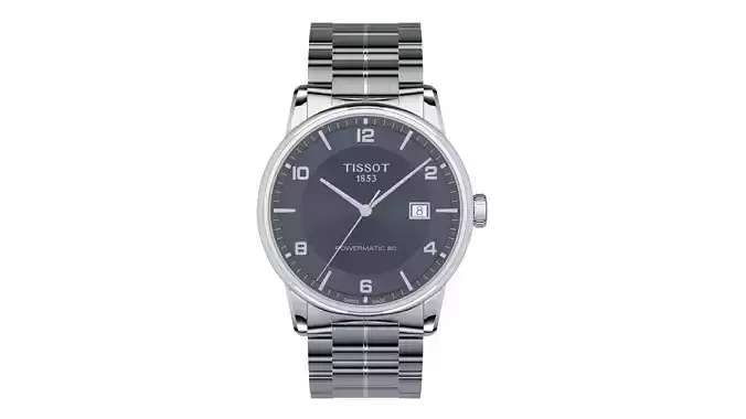 Tissot Luxury Powermatic 80 3D model