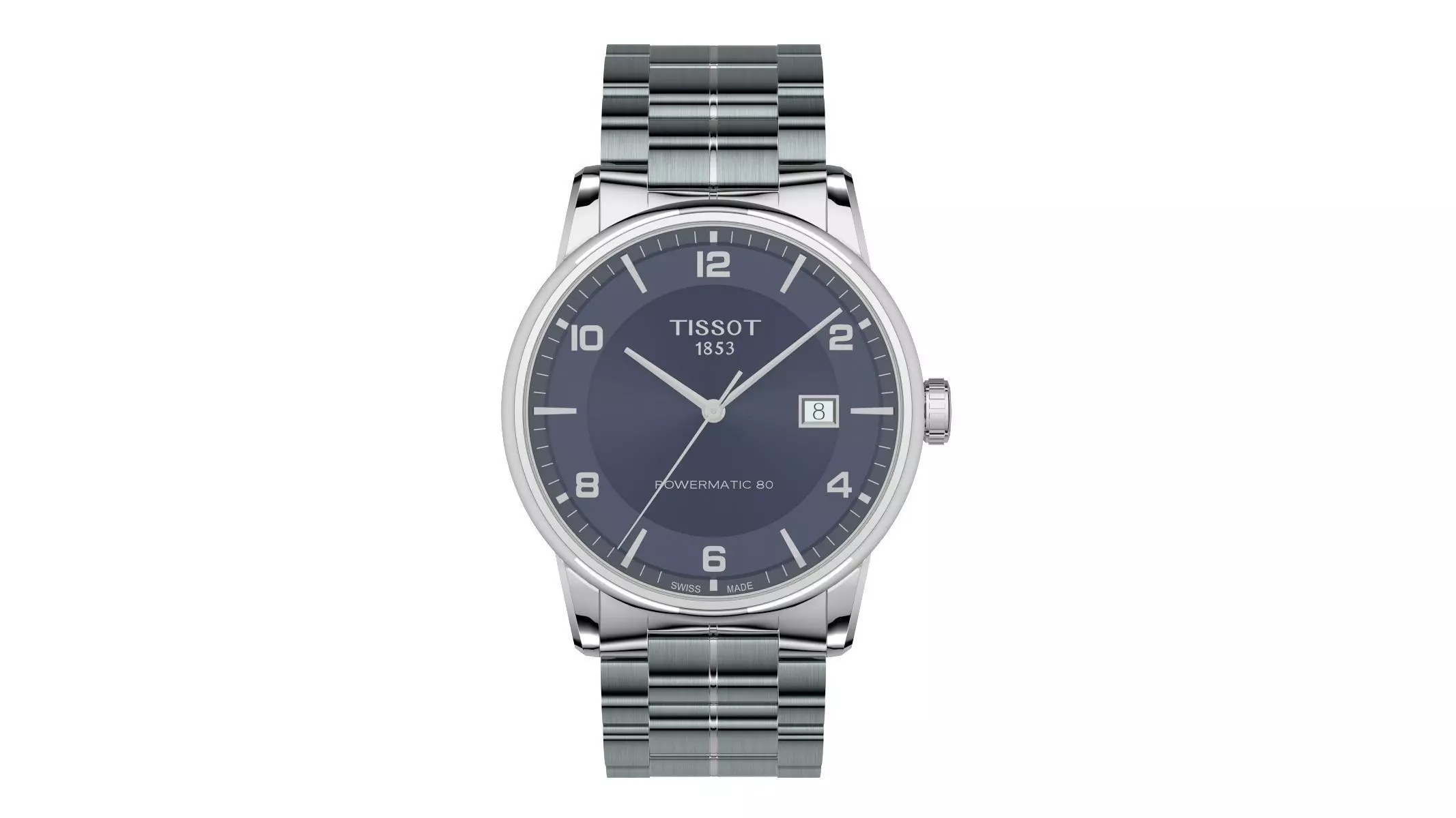 Tissot Luxury Powermatic 80 3D model_0