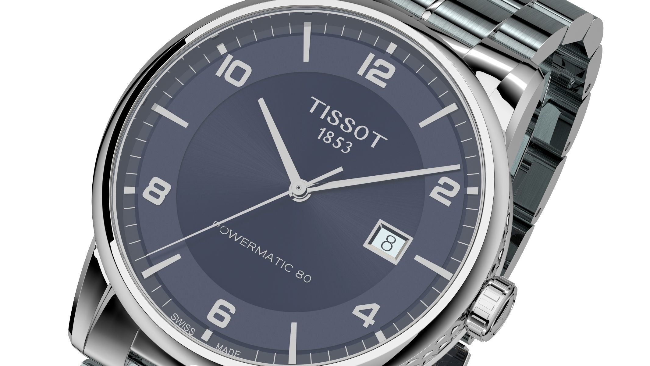 Tissot Luxury Powermatic 80 3D model_3