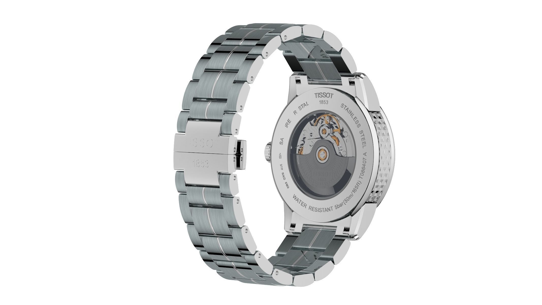 Tissot Luxury Powermatic 80 3D model_5