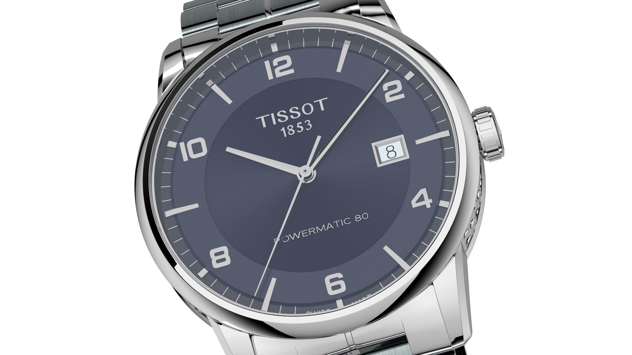 Tissot Luxury Powermatic 80 3D model_2