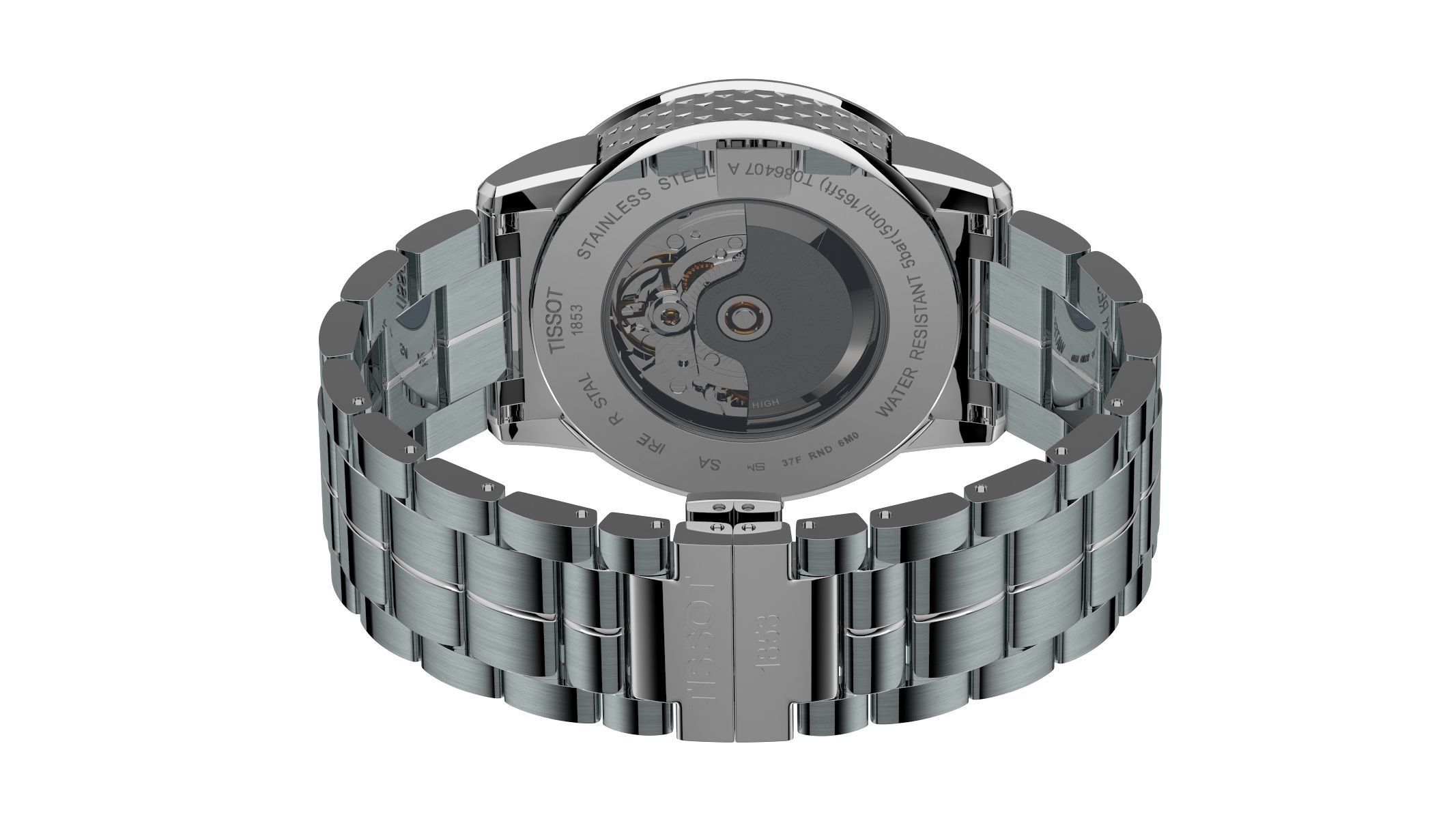 Tissot Luxury Powermatic 80 3D model_8