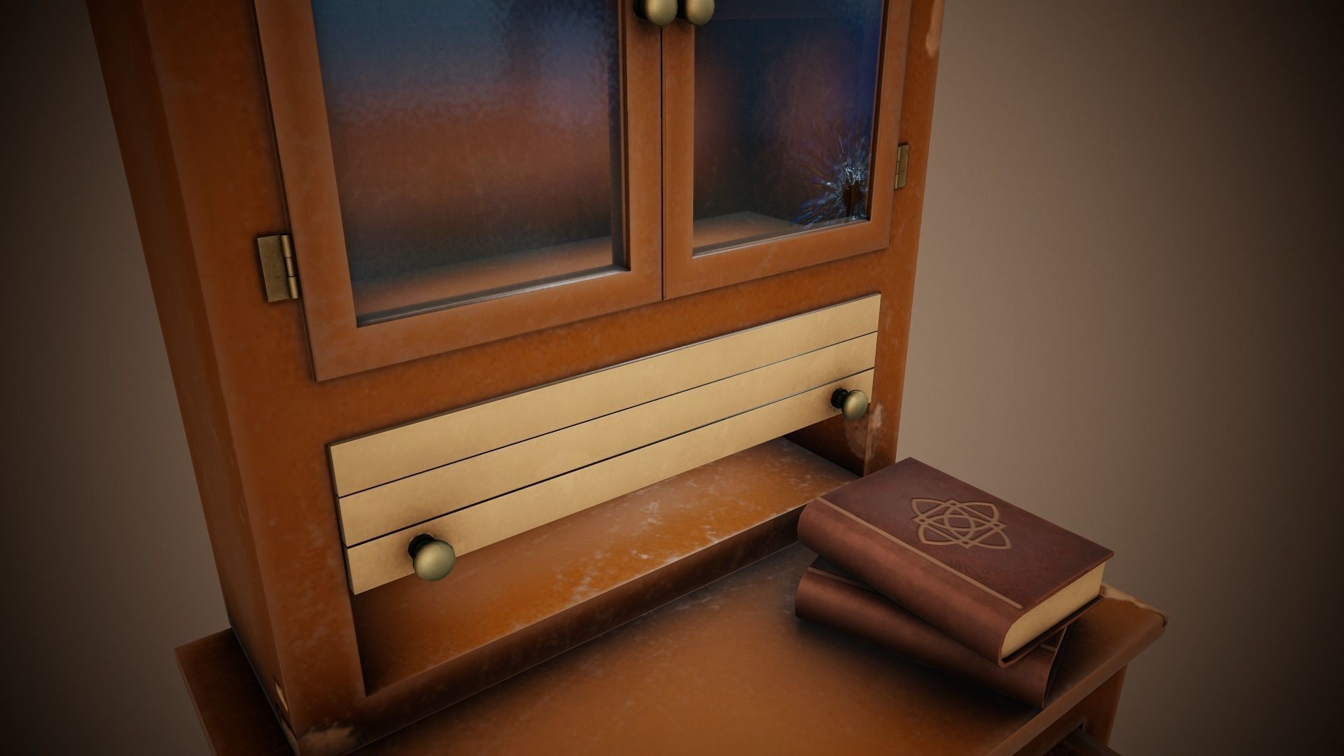 Stylized Furniture - Tutorial Included Low-poly 3D model_20