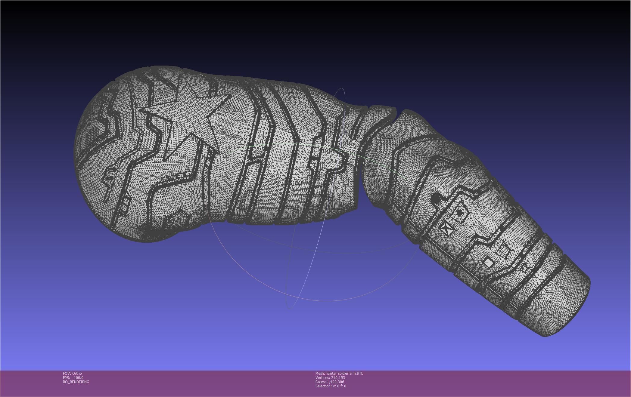 Winter Soldier Arm Printable Models 3D print model_115