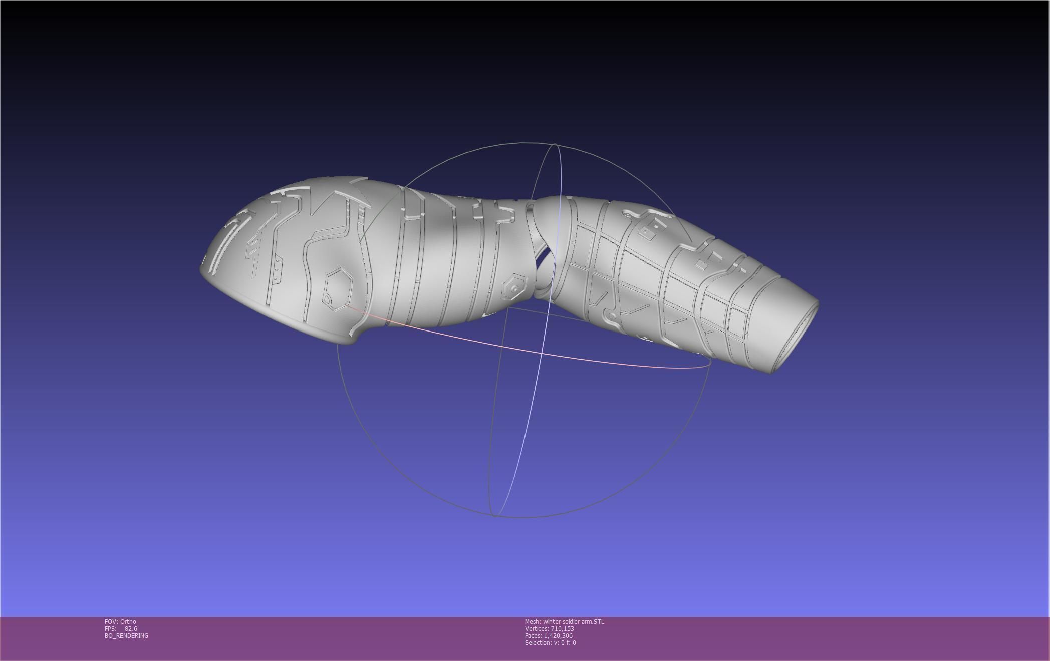 Winter Soldier Arm Printable Models 3D print model_89