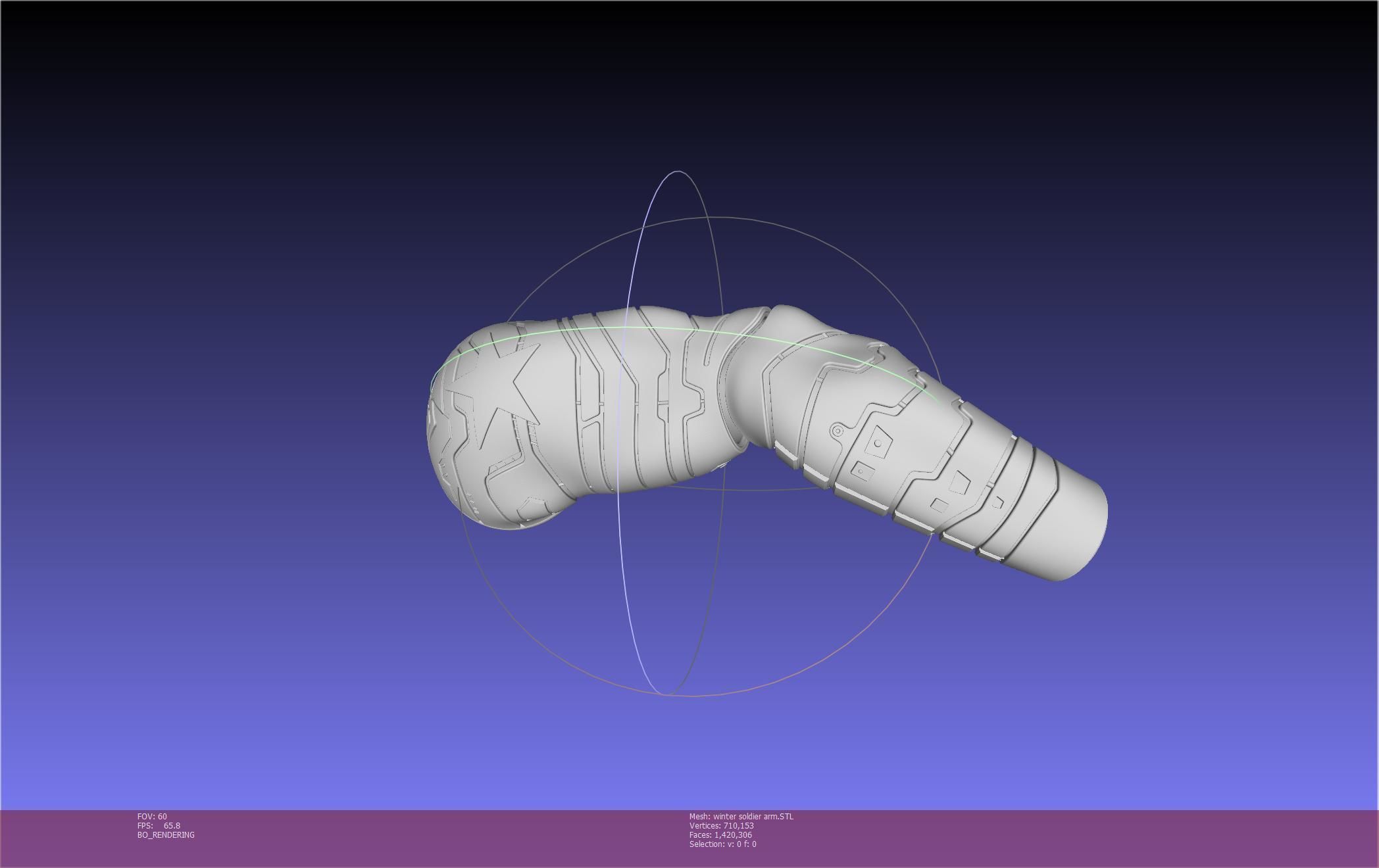 Winter Soldier Arm Printable Models 3D print model_12