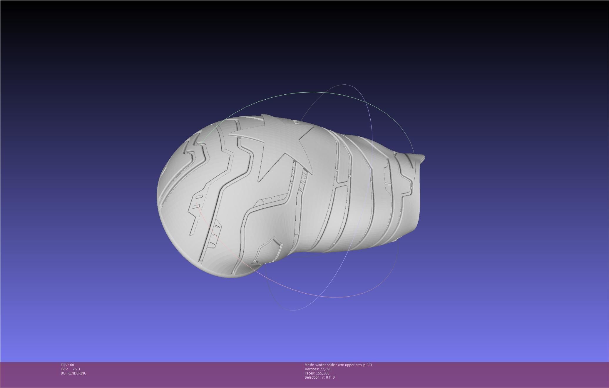 Winter Soldier Arm Printable Models 3D print model_143