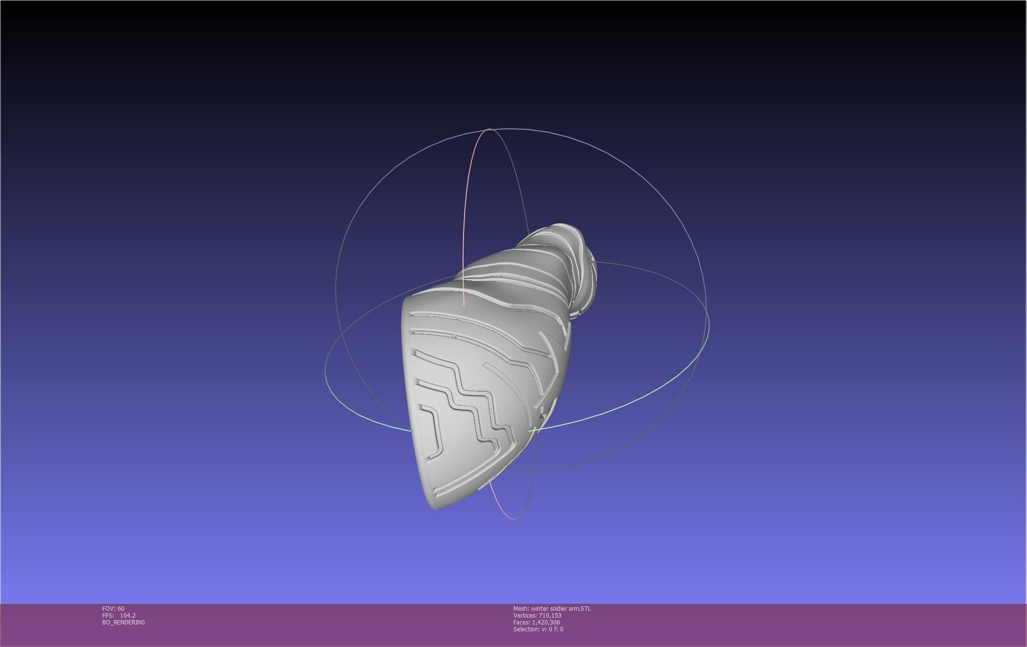 Winter Soldier Arm Printable Models 3D print model_41