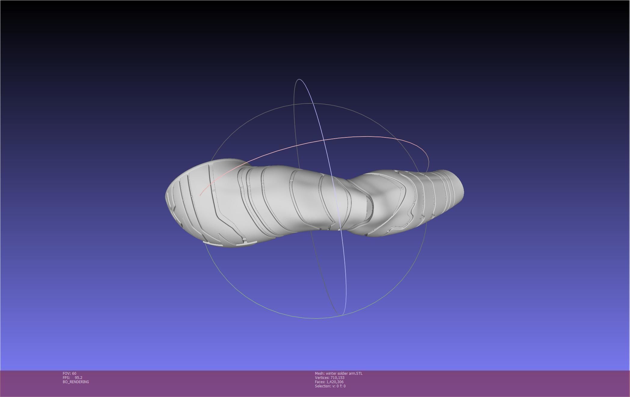 Winter Soldier Arm Printable Models 3D print model_27