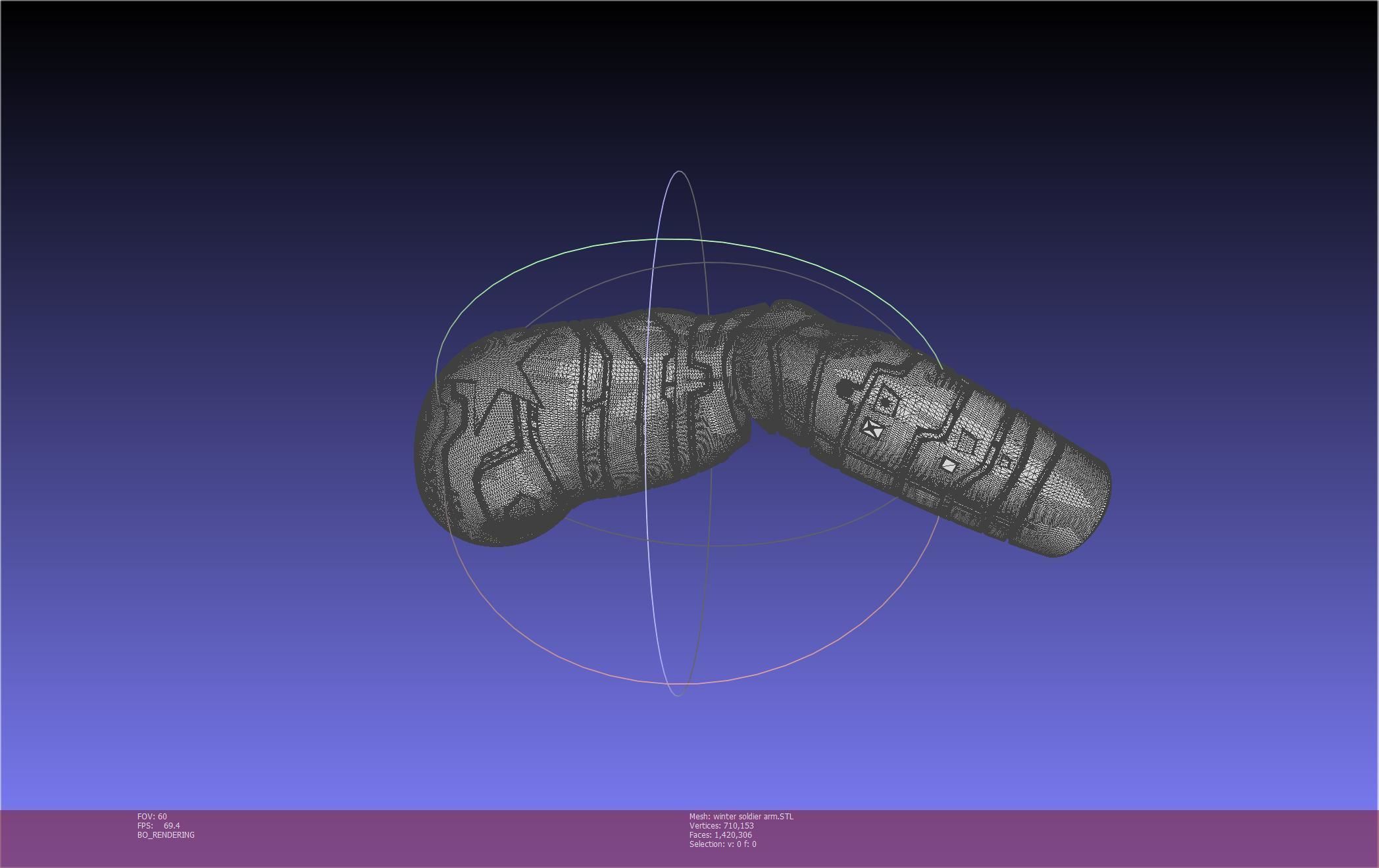 Winter Soldier Arm Printable Models 3D print model_47