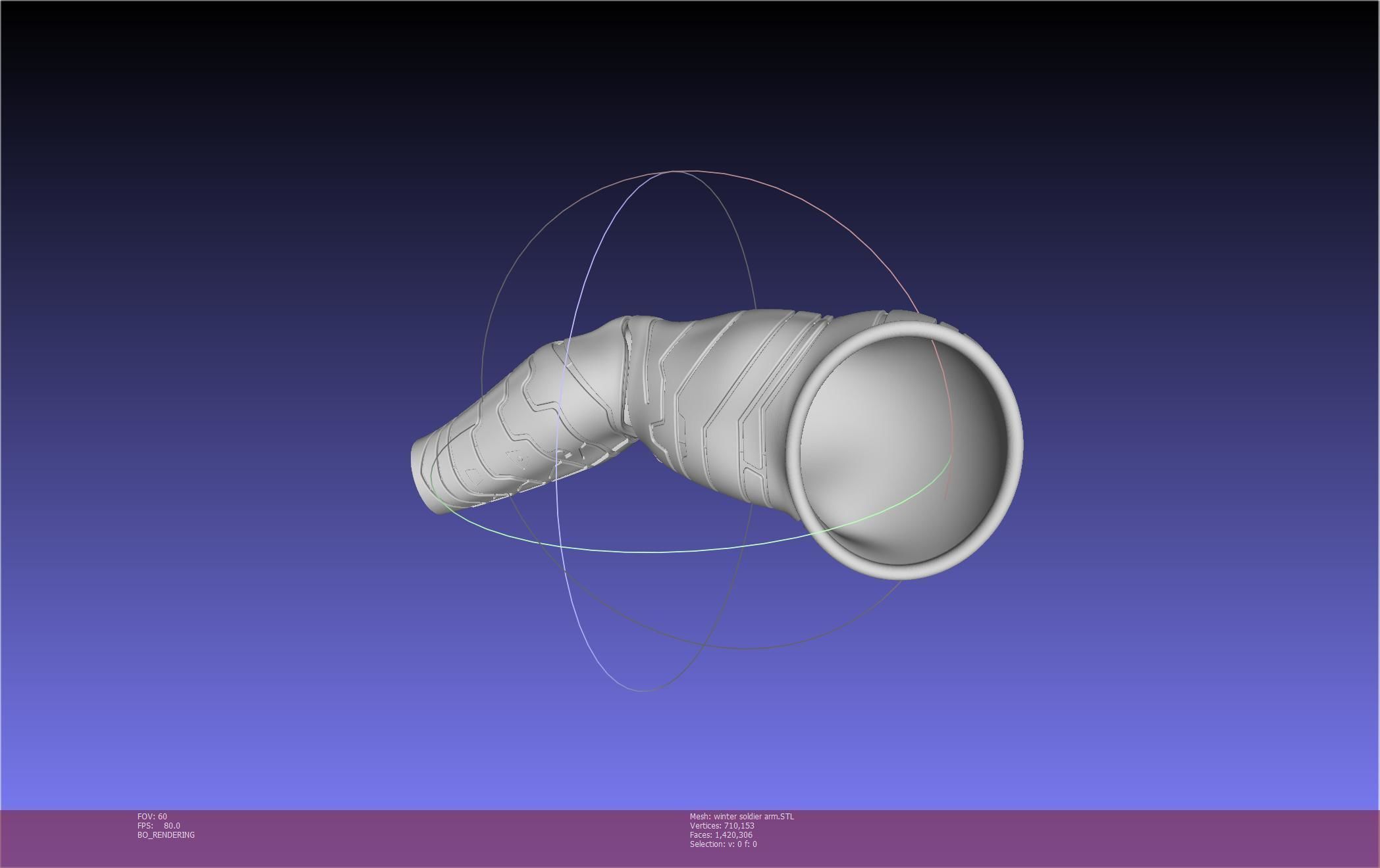 Winter Soldier Arm Printable Models 3D print model_40