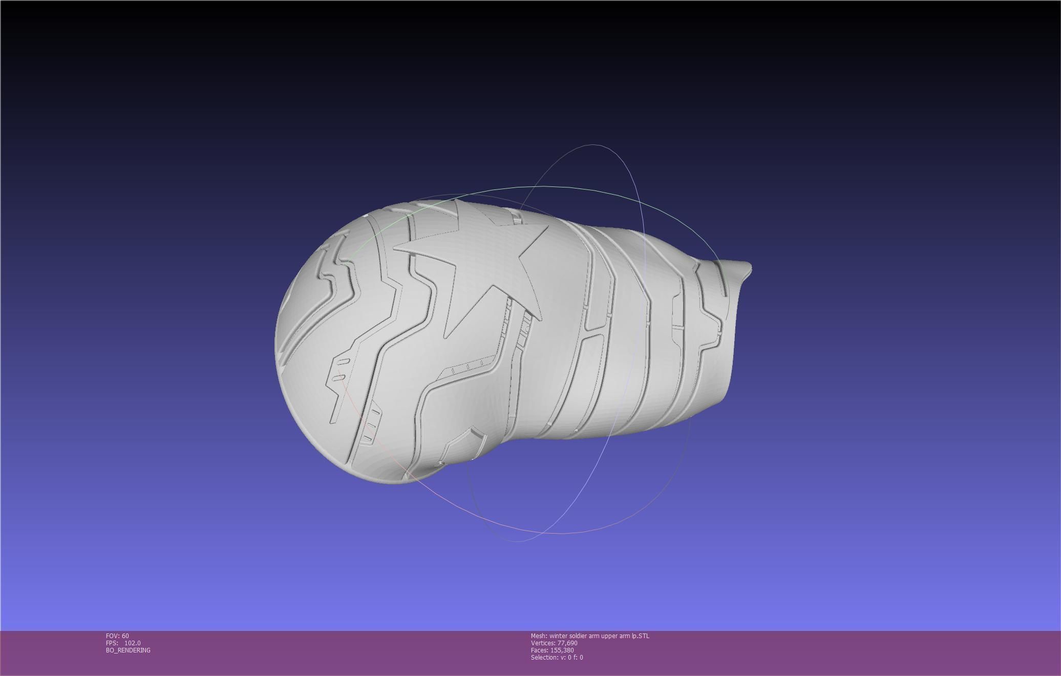 Winter Soldier Arm Printable Models 3D print model_142