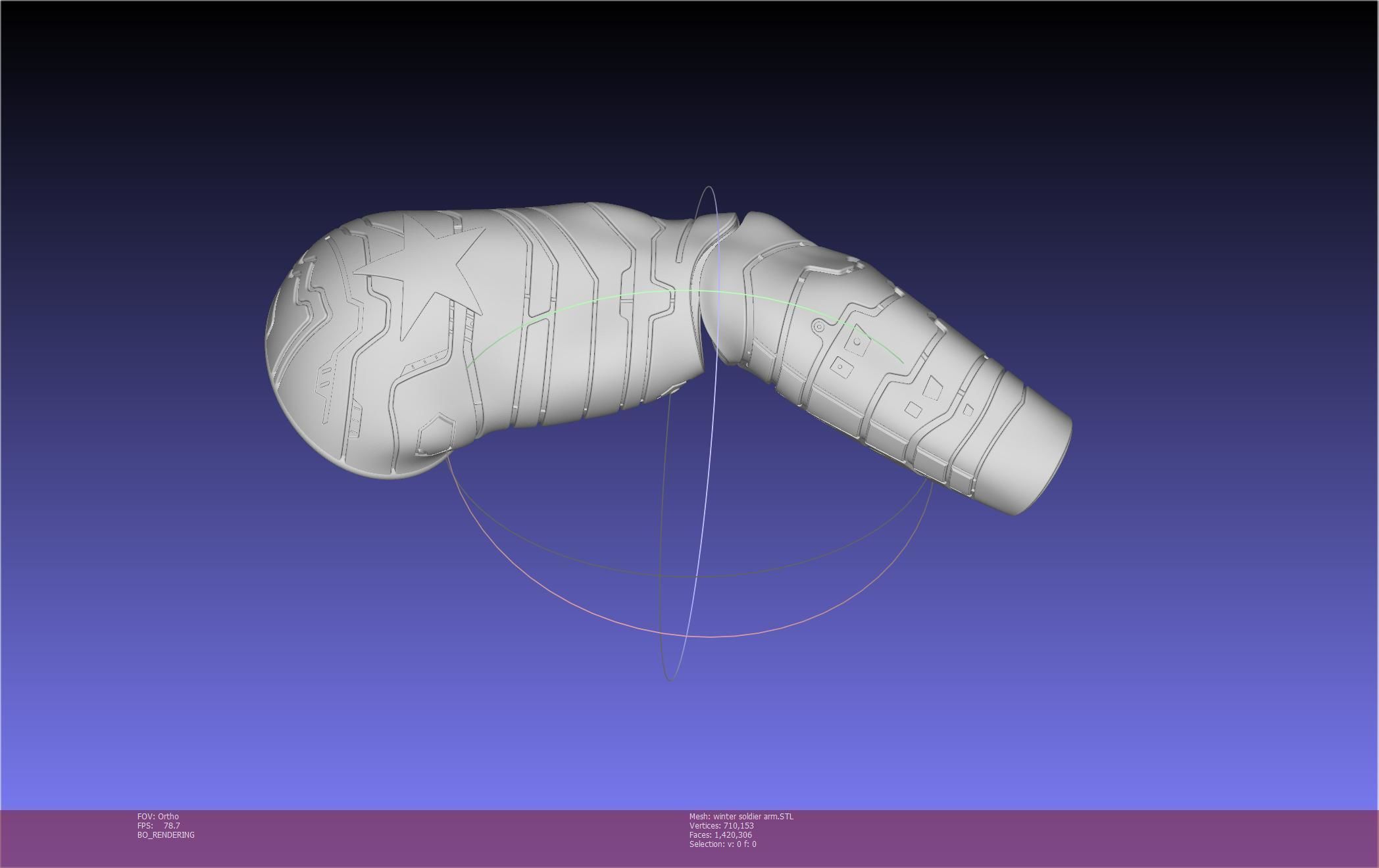 Winter Soldier Arm Printable Models 3D print model_88