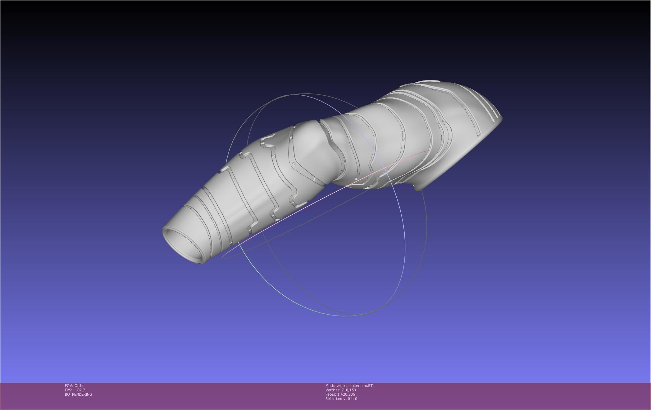 Winter Soldier Arm Printable Models 3D print model_93