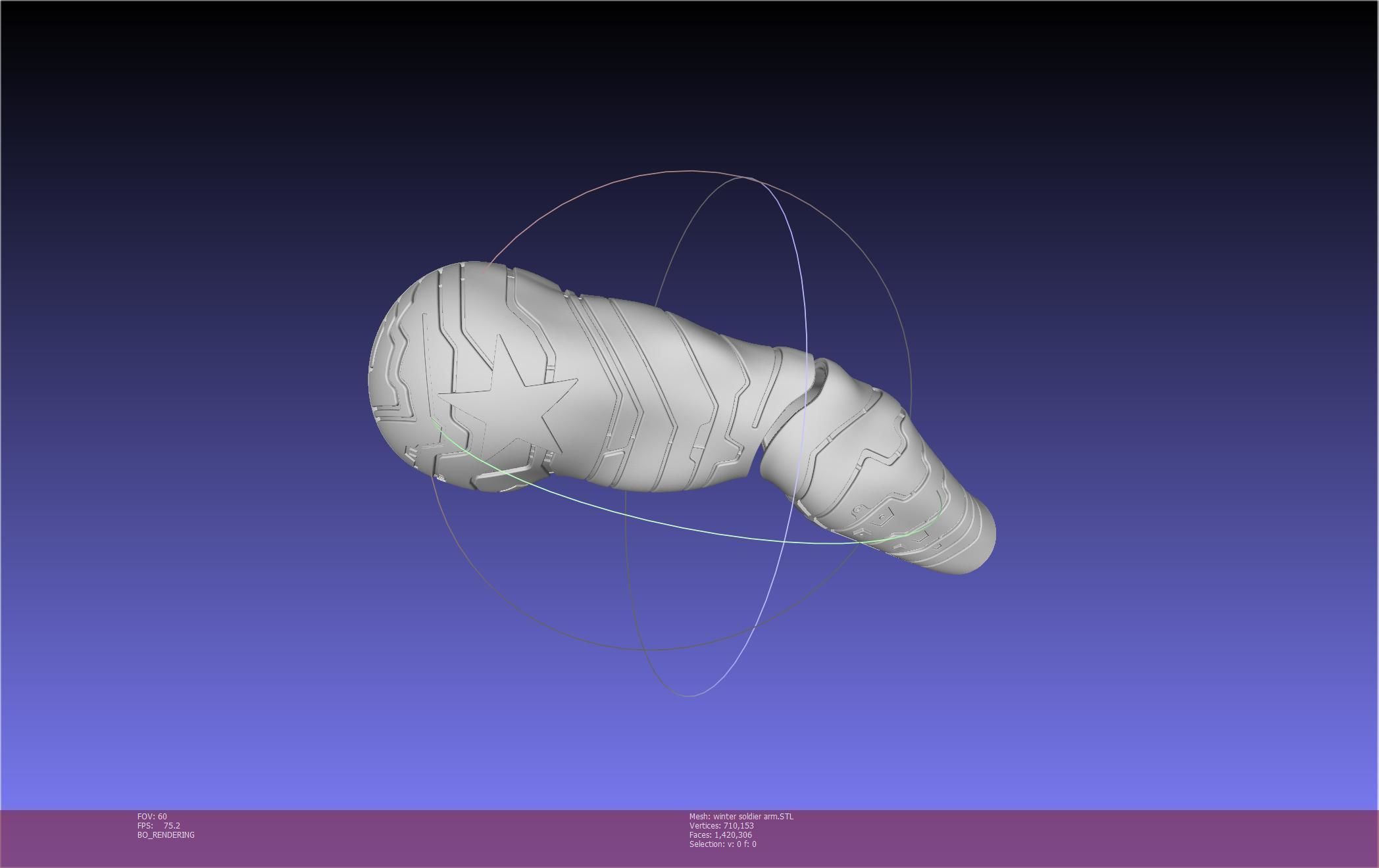 Winter Soldier Arm Printable Models 3D print model_14