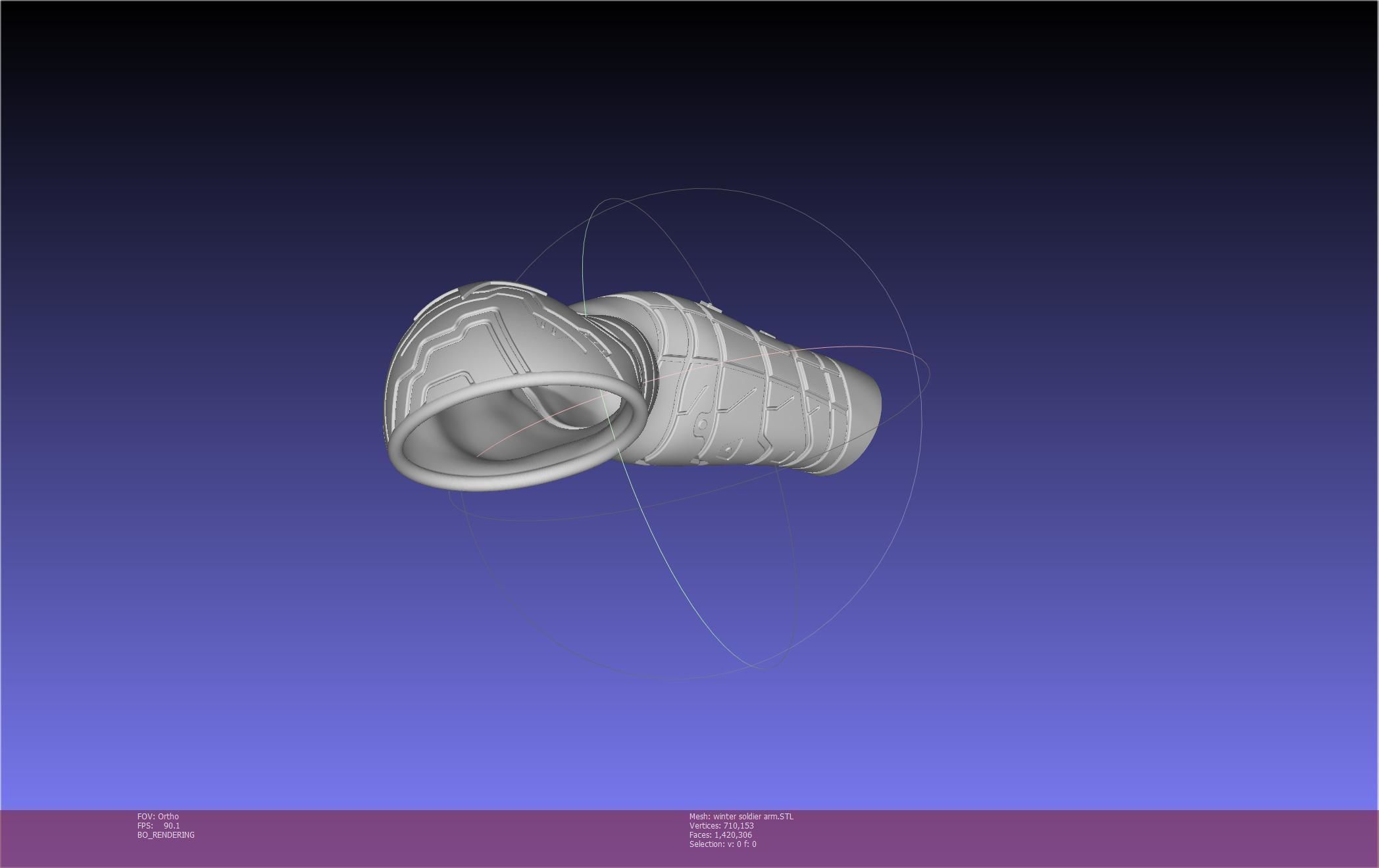 Winter Soldier Arm Printable Models 3D print model_102