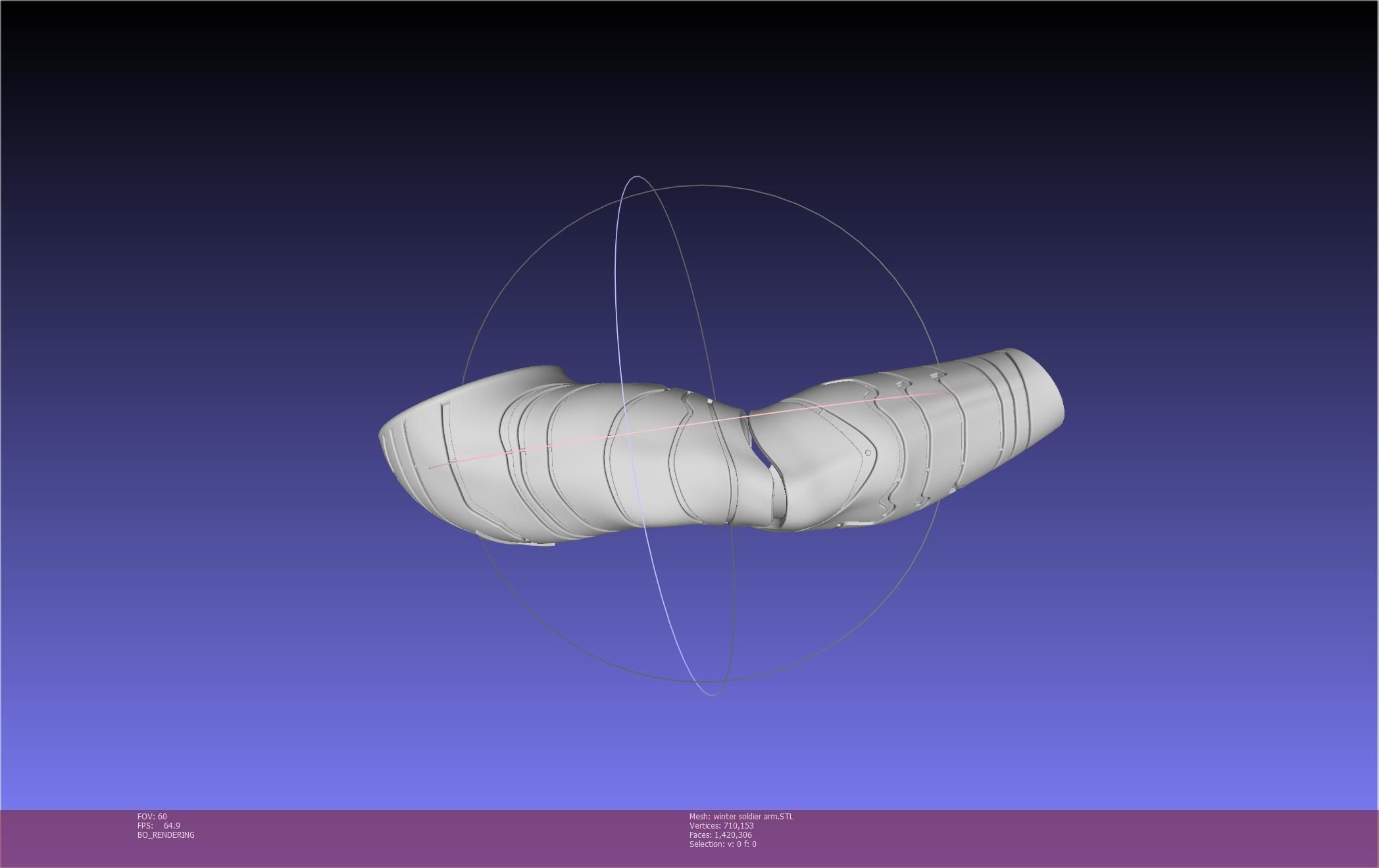 Winter Soldier Arm Printable Models 3D print model_28