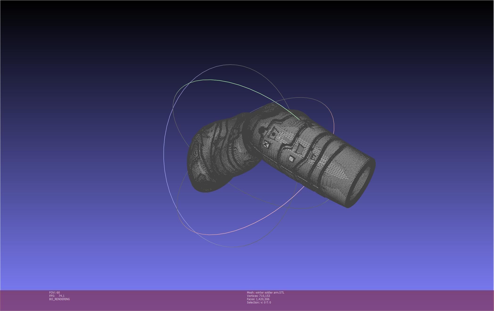Winter Soldier Arm Printable Models 3D print model_63