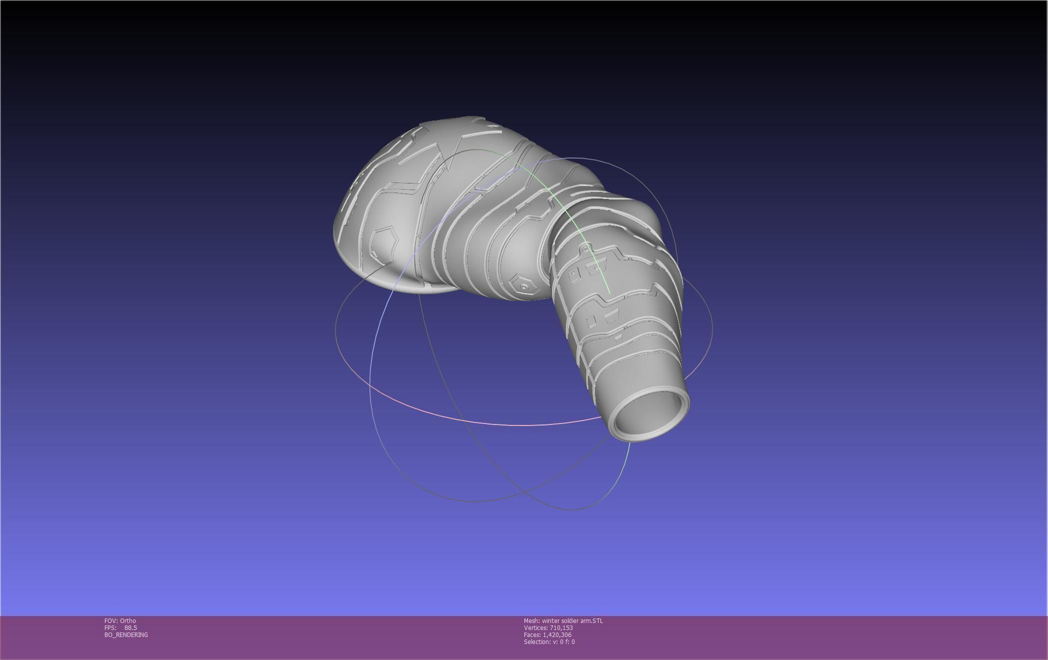 Winter Soldier Arm Printable Models 3D print model_94