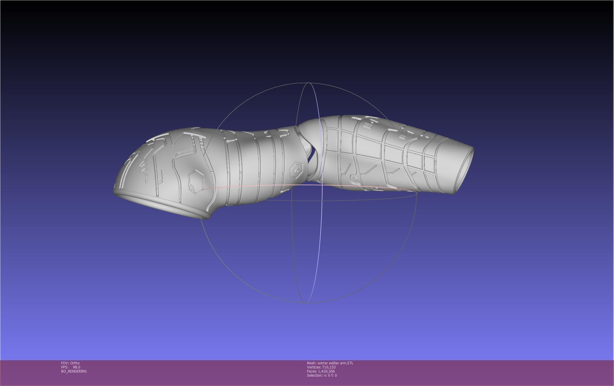 Winter Soldier Arm Printable Models 3D print model_107