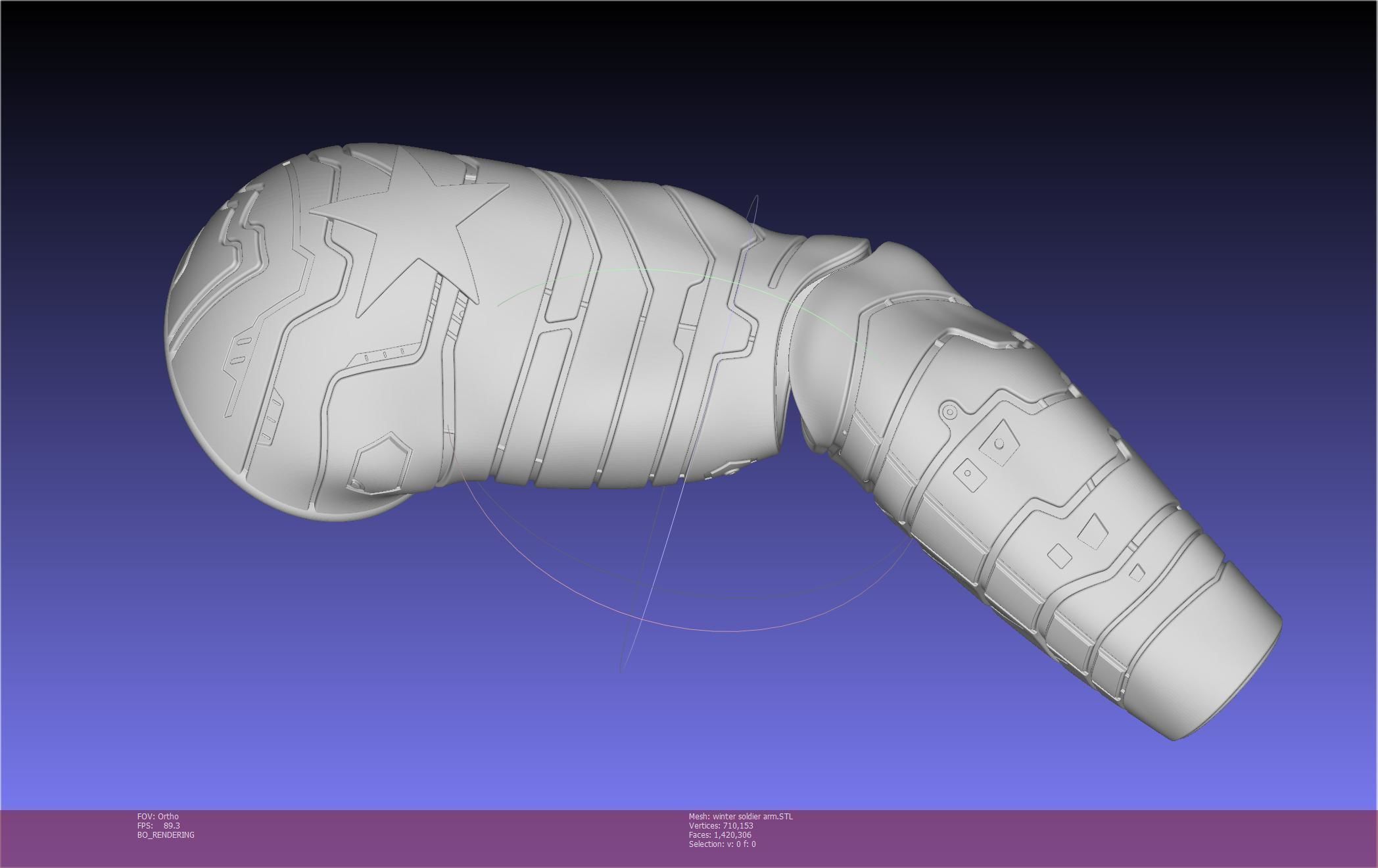 Winter Soldier Arm Printable Models 3D print model_121
